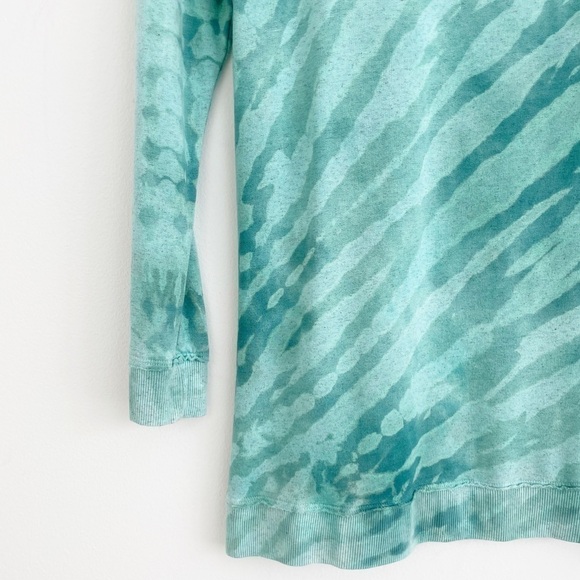 Soft Surroundings Turquoise Long Sleeves Sweatshirt Tunic Size Xsmall - Picture 11 of 16